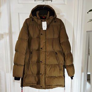 Brax Vito 2-Way Zip Detachable Hoodie Warm Featherless Down Jacket